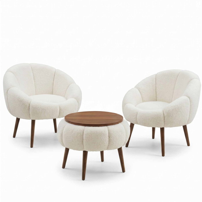 Atelier Del Sofa Lida Wellsoft - Blanco